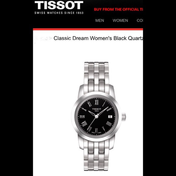 Tissot watch brand new never used with deluxe box. - Picture 1 of 1